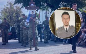 «Міг залишитися за кордоном — але повернувся». У Вінниці попрощалися з 22-річним Єгором Басюком
