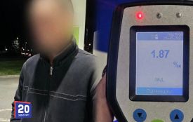 П’янющий водій ганяв Вінницею в комендантську годину
