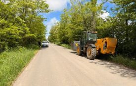 Нетверезий водій навантажувача у Жмеринському районі за 17 тисяч хотів підкупити поліцейських