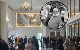 Останні оплески для Олександра Шемета: сотні вінничан прийшли попрощатися з легендарним митцем
