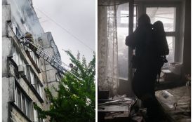 Через недопалок у Вінниці загорівся балкон на п’ятому поверсі