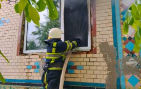 Грався запальничкою і підпалив оселю: як рятувальники приборкували пожежу в Томашпільській громаді