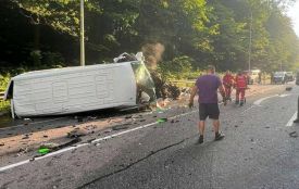 Смертельна ДТП на об'їзній Вінниці: зіткнулися чотири авто, рух ускладнений