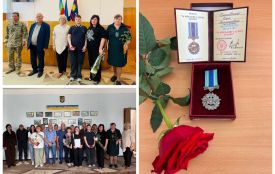 У Гайсині родинам загиблих воїнів передали державні нагороди