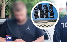 В Агрономічному затримали «закладчика»: вилучили майже 50 згортків із психотропами