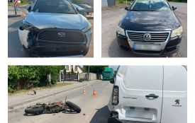 Велосипедистка, мотоцикліст і водій постраждали в ДТП на Вінниччині