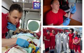 Бригада екстреної допомоги з Вінниці доправила бійця ЗСУ на лікування до Європи