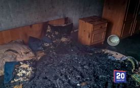 У Кирнасівці через зарядку телефона загорілося ліжко: жінка отруїлася чадом