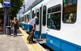 На маршрут вийшов ще один низькопідлоговий Tram2000. Скільки таких трамваїв буде у Вінниці до кінця року