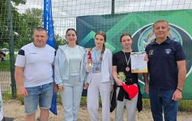 Якушинецька громада виграла обласні змагання з пляжного волейболу серед жінок
