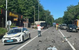 Масштабна ДТП на об'їзній Вінниці: рух транспорту перекрили, є постраждалі