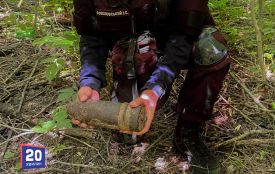 У лісі під Вороновицею знайшли снаряд Другої світової. Працювали сапери