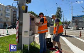 У центрі Вінниці тестують «розумні» світлофори для трамваїв