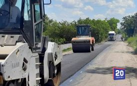 Ями латають на двох трасах Вінниччини: де саме розпочали ремонти
