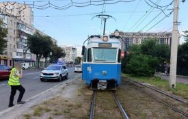На Келецькій трамвай збив чоловіка, який переходив колії у невстановленому місці