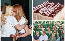 Виховали справжніх Героїв. У Вінниці ще 30 матерів полеглих воїнів отримали срібні серця