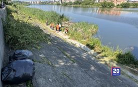 Зібрали сміття та зрізали чагарники: на набережній у Вінниці влаштували толоку