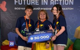 Розумне паркування Parkow: вінницькі ліцеїсти виграли 30 тисяч гривень на всеукраїнському хакатоні