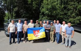 «Безпечні стійкі громади»: у Тульчинській громаді спільно з обласною радою закупили авто для військових (Пресслужба Вінницької обласної ради)