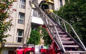 Не відчиняла двері. У Вінниці рятувальники через вікно потрапили до квартири 76-річної жінки