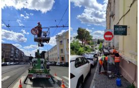 На Хлібній запровадили односторонній рух. Водіям тепер не можна їхати в бік Гоголя