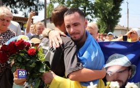 Після двох років у полоні додому повернувся воїн із Мазурівки Костянтин Горнічанський