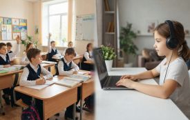 Три вінницькі ліцеї продовжать працювати у змішаному форматі: де саме і чому бракує місць в укриттях
