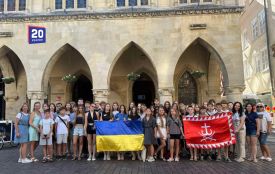50 вінницьких школярів повернулися з дев’ятиденного відпочинку в Мюнстері