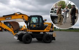 На Вінниччині чоловік екскаватором заблокував авто ТЦК. Суд призначив 85 тисяч гривень штрафу