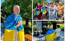 З російського полону повернувся Віталій Платовський — його зустріли у Бабчинецькій громаді