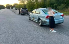 Врізався у Lexus, а той — у Volkswagen: на Вінниччині п’яний водій спричинив потрійну ДТП