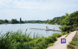 У Вишенському озері шукатимуть незаконні скиди: перевірять навіть труби під водою