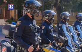 Поліцейські на мотоциклах почали патрулювати вулиці Вінниці