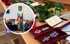 У Гайсині передали посмертні нагороди родинам Героїв