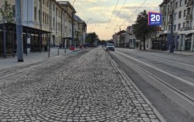На Соборній завершили ремонт дороги та готують повернення зупинок