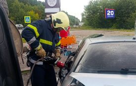 Жінку затисло в понівеченому авто: біля Сокиринців сталася ДТП