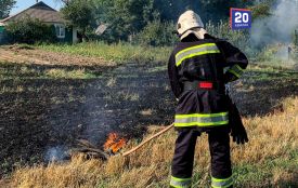 На Вінниччині горіли трава, сміття та стерня