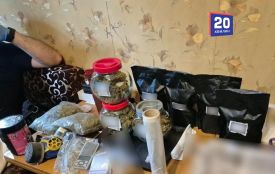 Вилучили кілограми канабісу та рослини: наркоторговця з досвідом затримали у Вінниці
