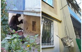 На Келецькій ремонтують міжпанельні шви багатоповерхівки. Навіщо це потрібно