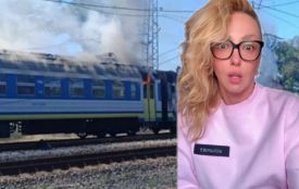 «Тричі евакуювали»: Оля Полякова з донькою потрапила під атаку «Шахеда» дорогою до Польщі