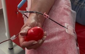 Одна донація - три врятовані життя: волонтери «Української команди» Вінниччини знову здали кров