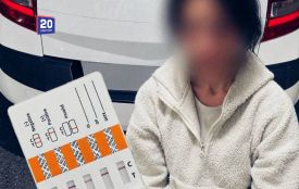 На Коцюбинського зупинили Renault. Водійка була під дією п’яти наркотиків