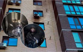 «Вилізло на підвіконня, щоб його побачили»: у Вінниці під час пожежі врятували кошеня