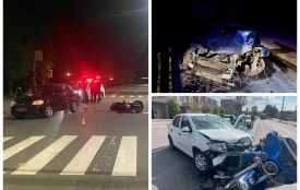 У Брацлаві Audi в’їхала в стіну, травмувалося немовля. За вихідні ще три ДТП сталися в області