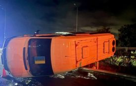 Маршрутка врізалася у відбійник біля Вінниці — постраждали дві пасажирки