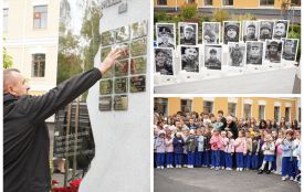 «Нехай ця стела стане місцем сили»: у ліцеї №2 відкрили пам’ятний знак загиблим випускникам