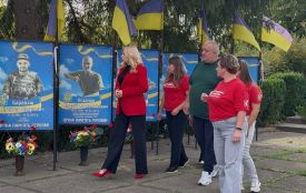 Пам’ять, яка живе не лише у словах: у Маньківці вшанували полеглих Захисників
