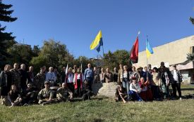 Зброя, пісня та гарячий куліш: як у Вінниці вшановували козаків і захисників України