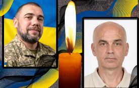 Скориківська громада втратила військових Юрія Возьного та Володимира Ямборка