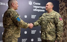 У 120-й бригаді ТрО представили нового командира. Хто змінив Дмитра Бізонича